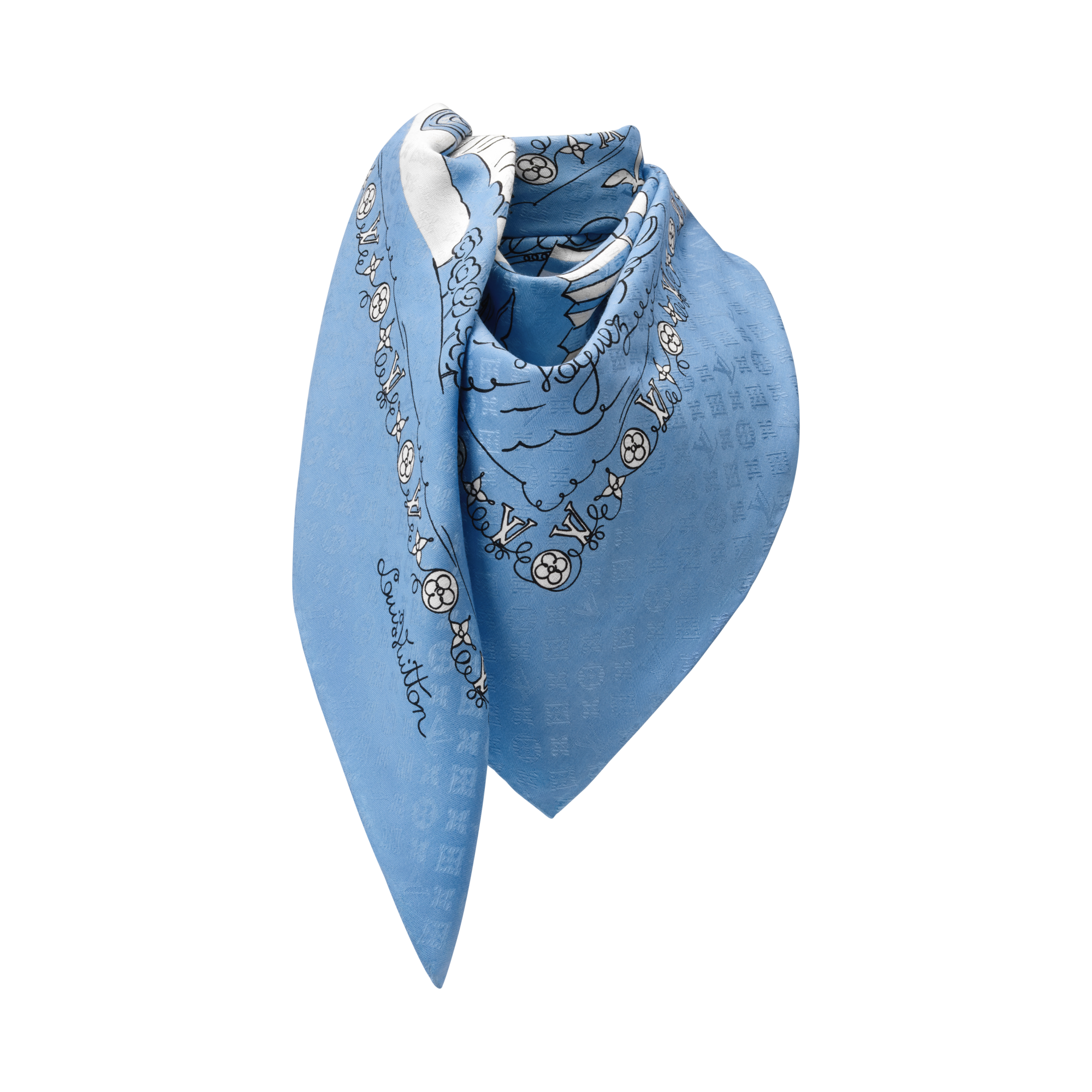 LV Sweet Escape Shawl S00 - Women - Accessories | LOUIS VUITTON ®
